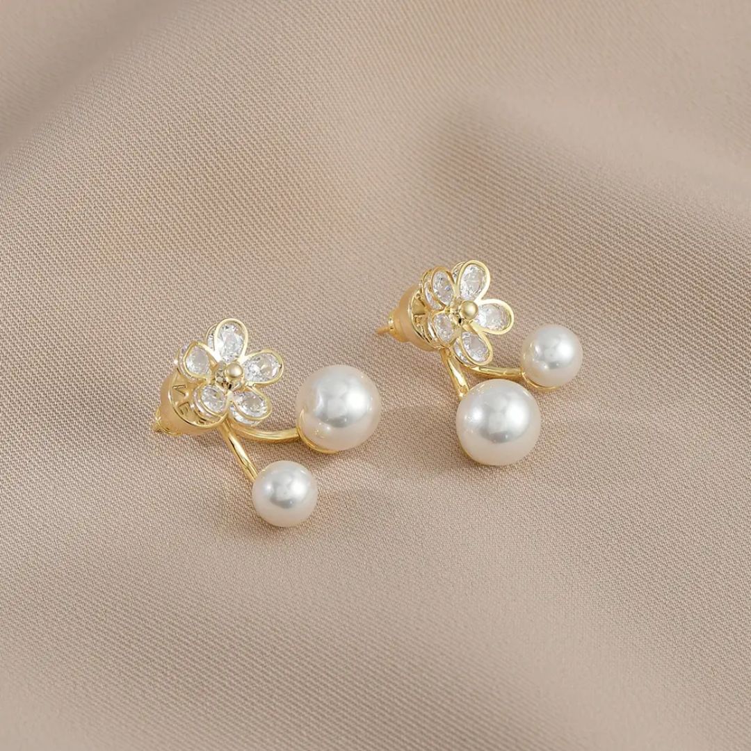 Pearl Bloom Earring