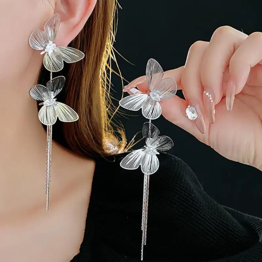 Sunshine Wings Drop Earring