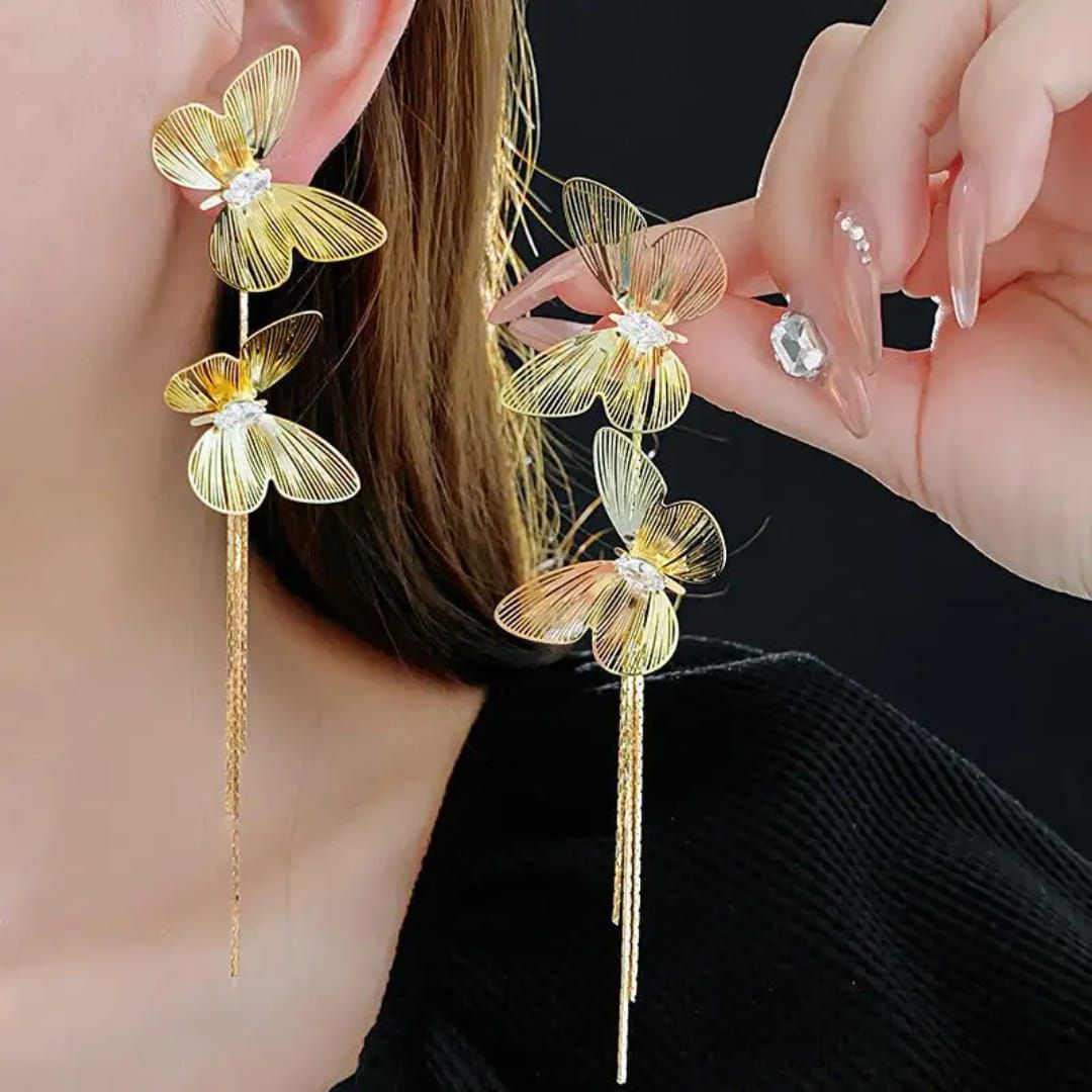 Sunshine Flutter Drop Earring