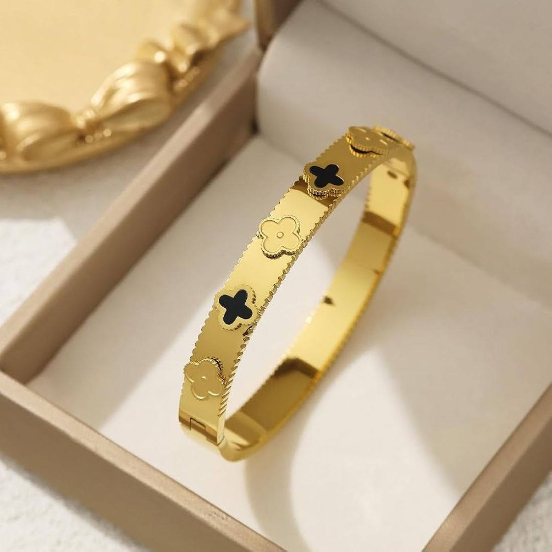 Golden Petals Bracelet