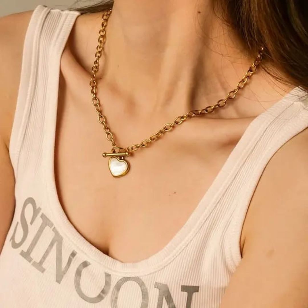 Blind Date heart Necklace