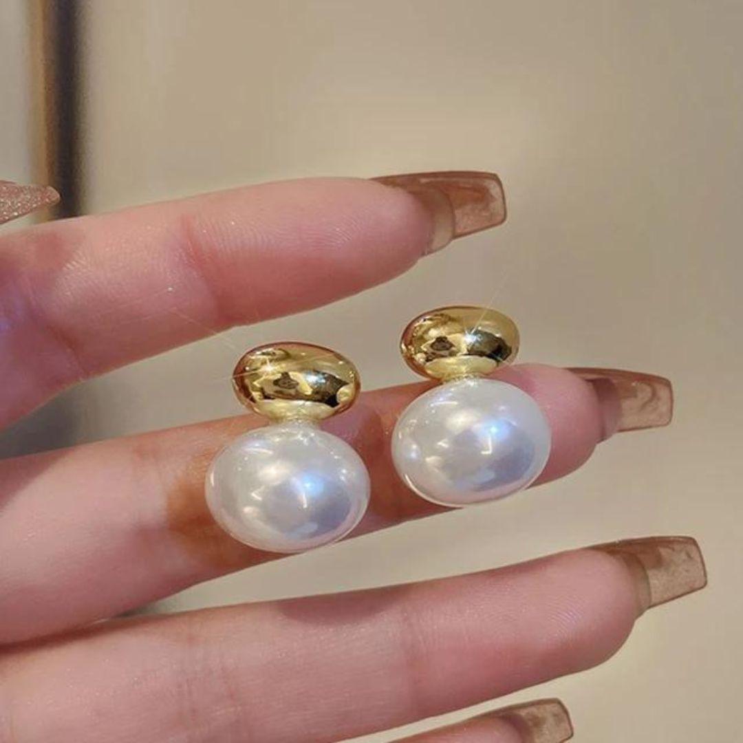 Dreamy Pearls Drop Earring