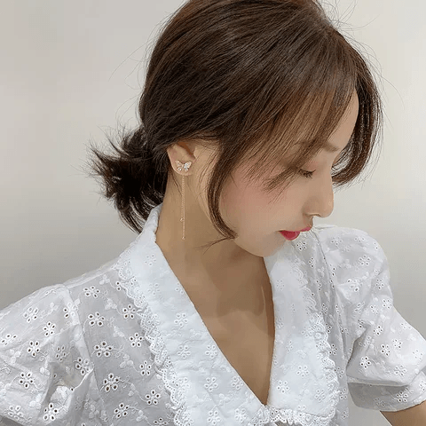 Bliss Flame Butterfly Earring