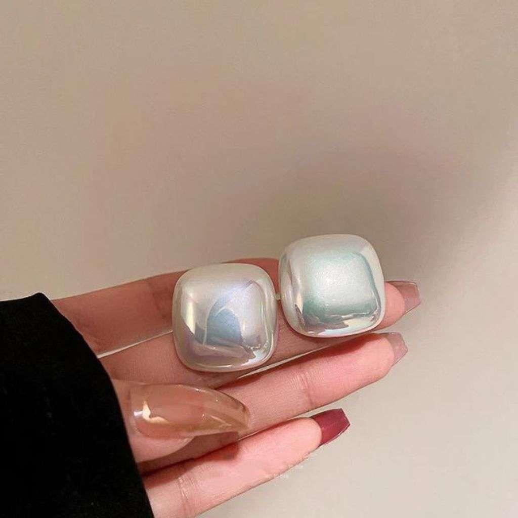 Perky Pearl Stud Earrings