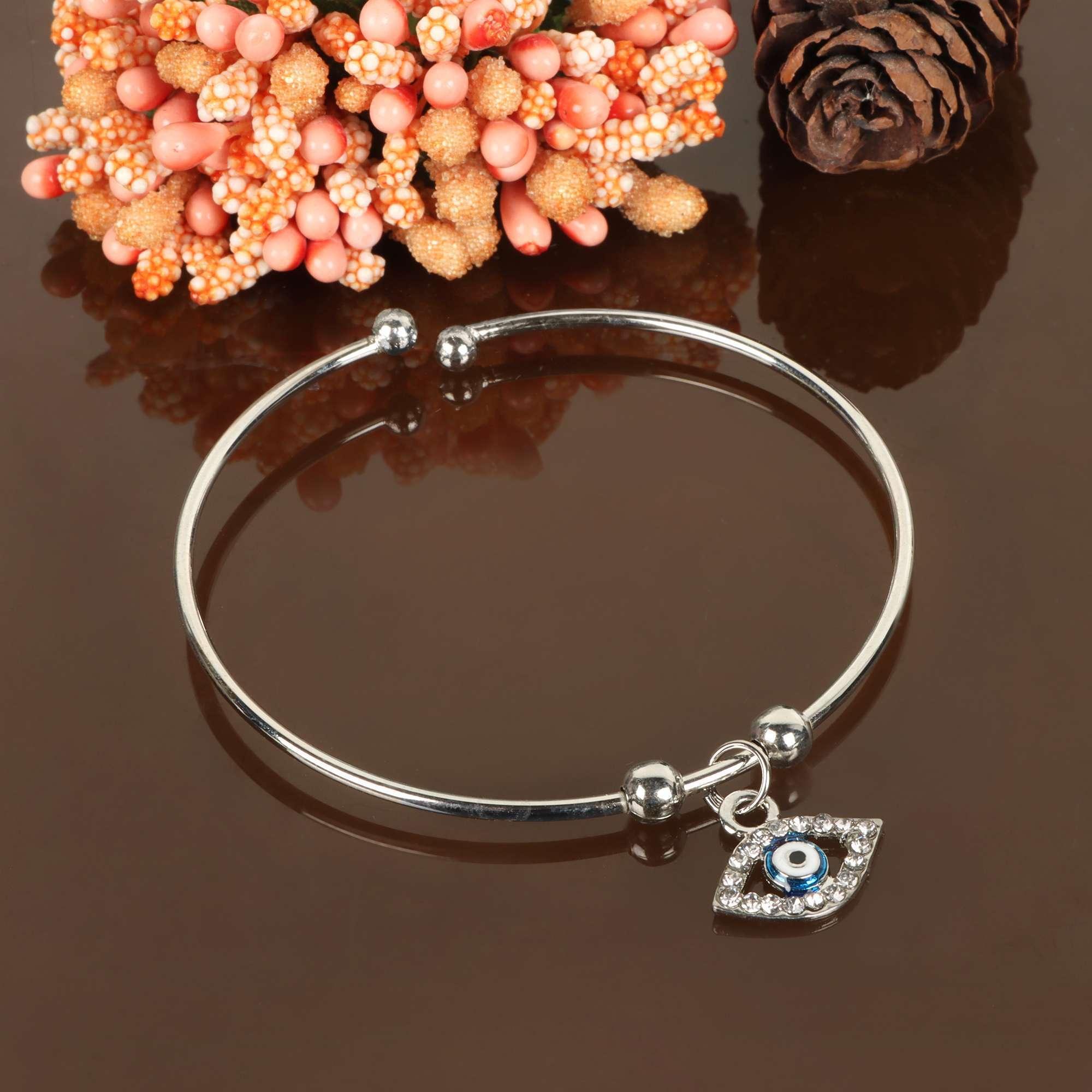 Work Like A Charm Evil Eye Bracelet