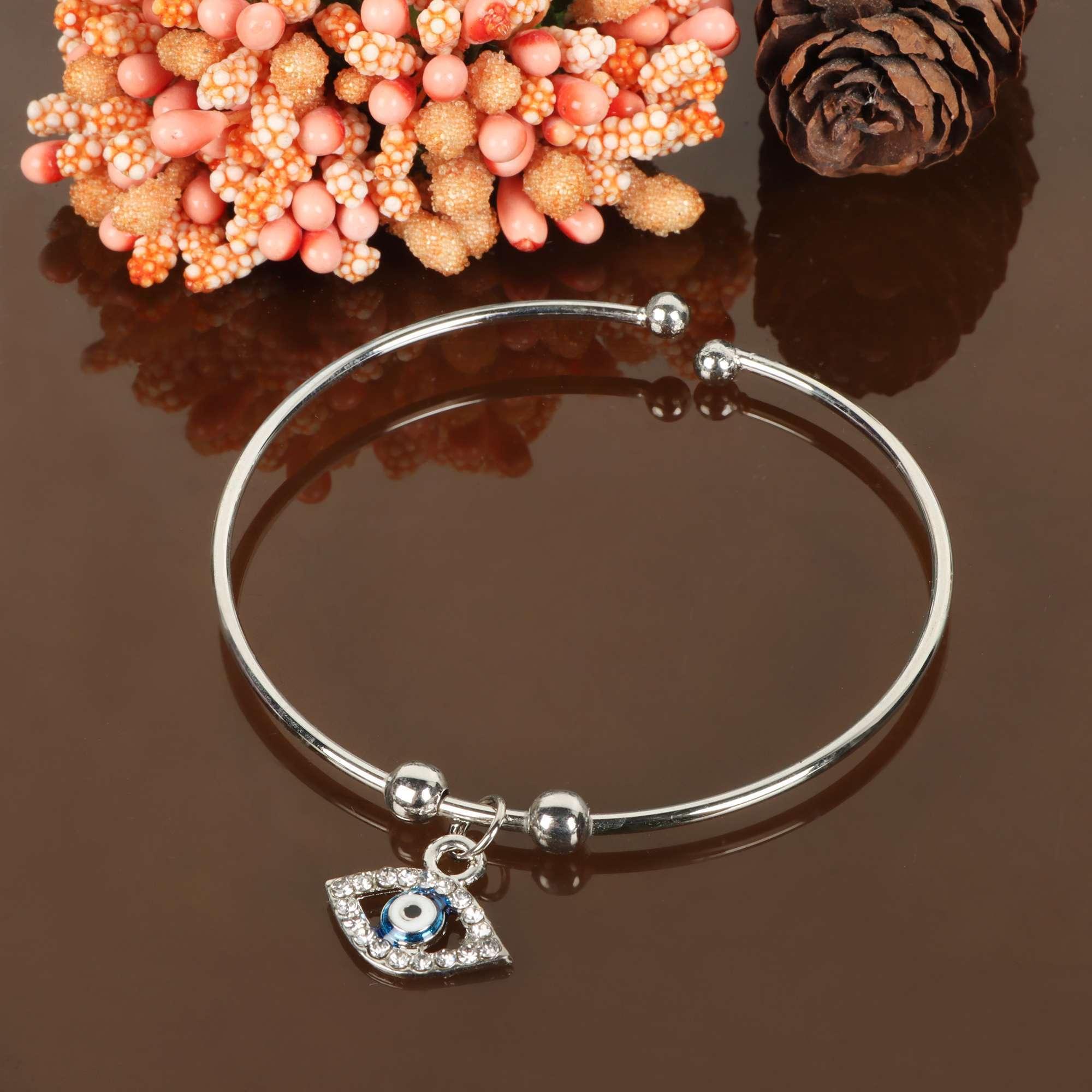 Work Like A Charm Evil Eye Bracelet