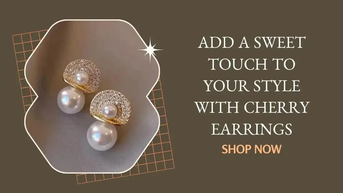 Add a Sweet Touch to Your Style with Cherry Earrings