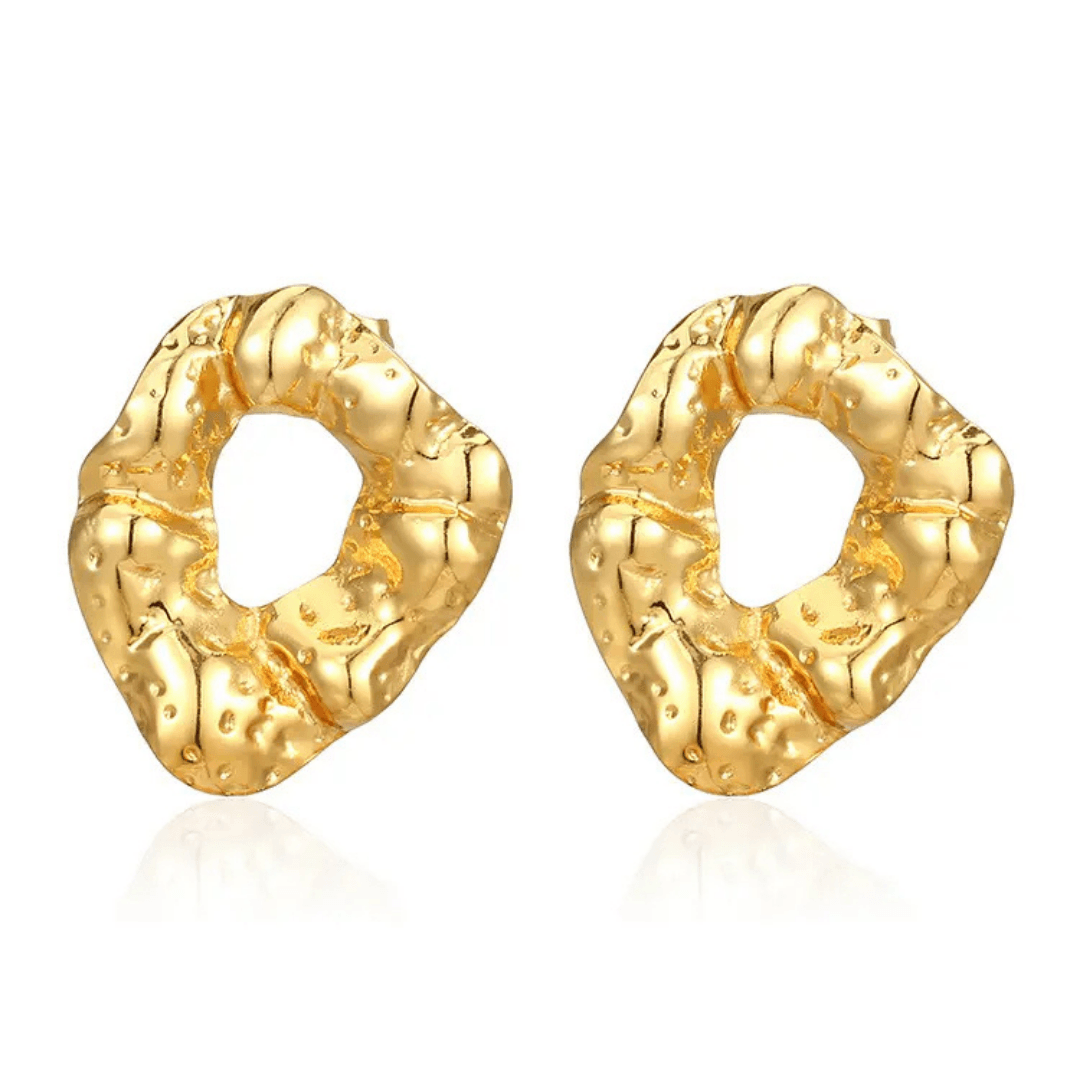 Golden Statement Earrings