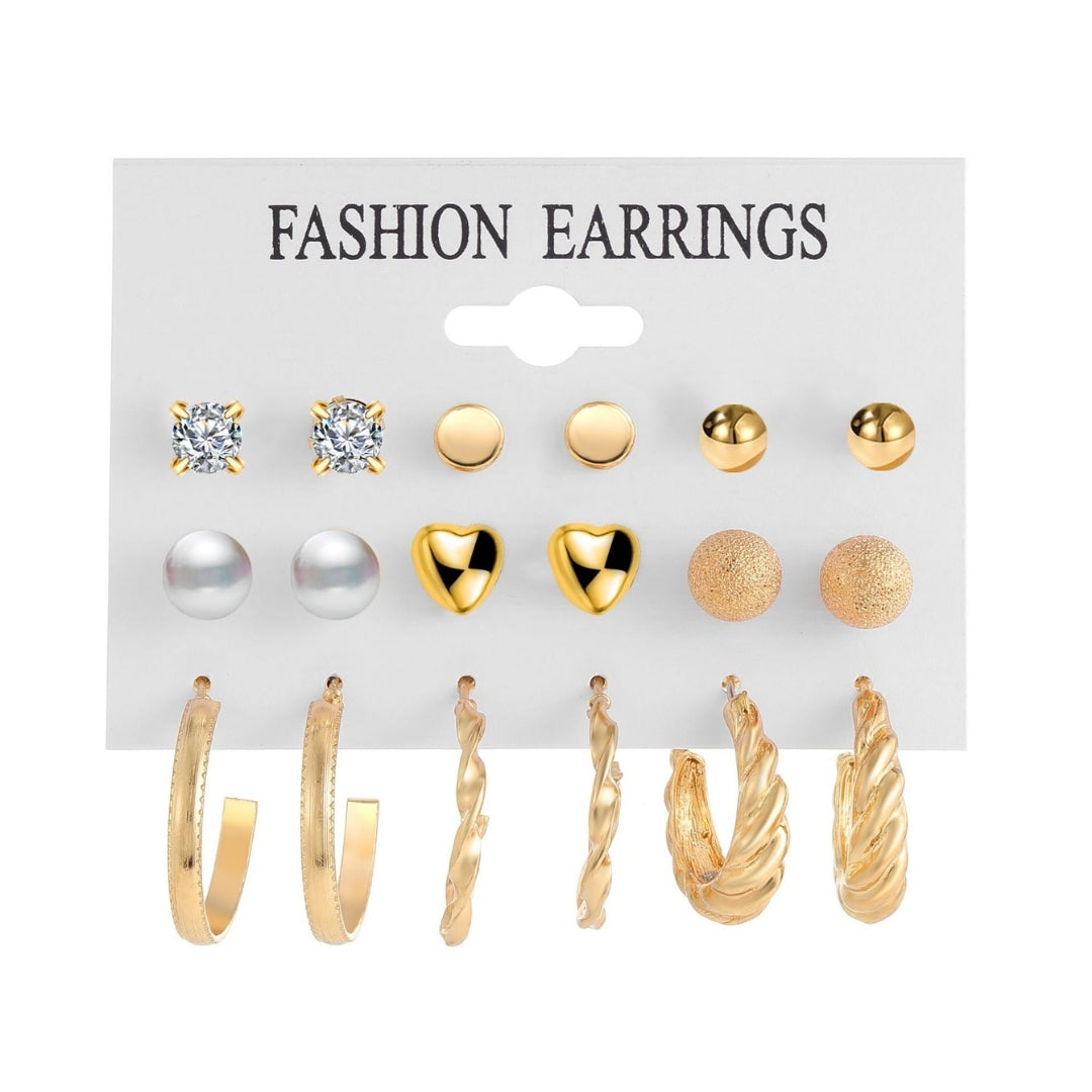 Luxe Loop & Stud Set Combo Earring