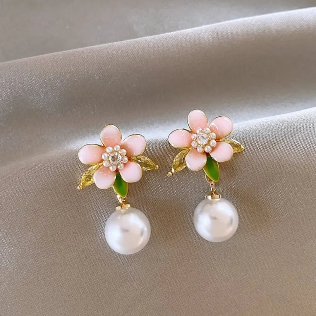 Petal & Pearl Harmony Earrings