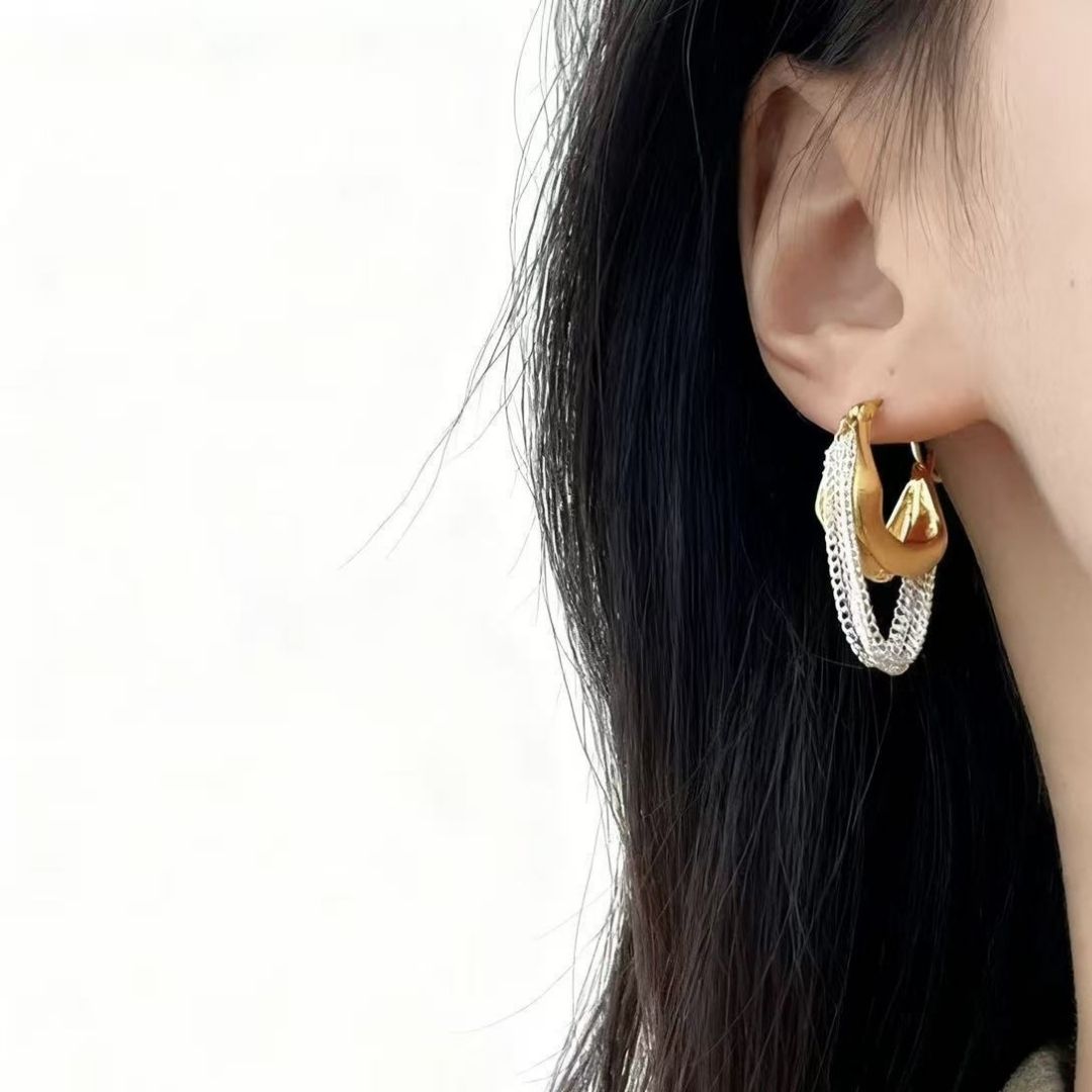 Two Tone Earrings