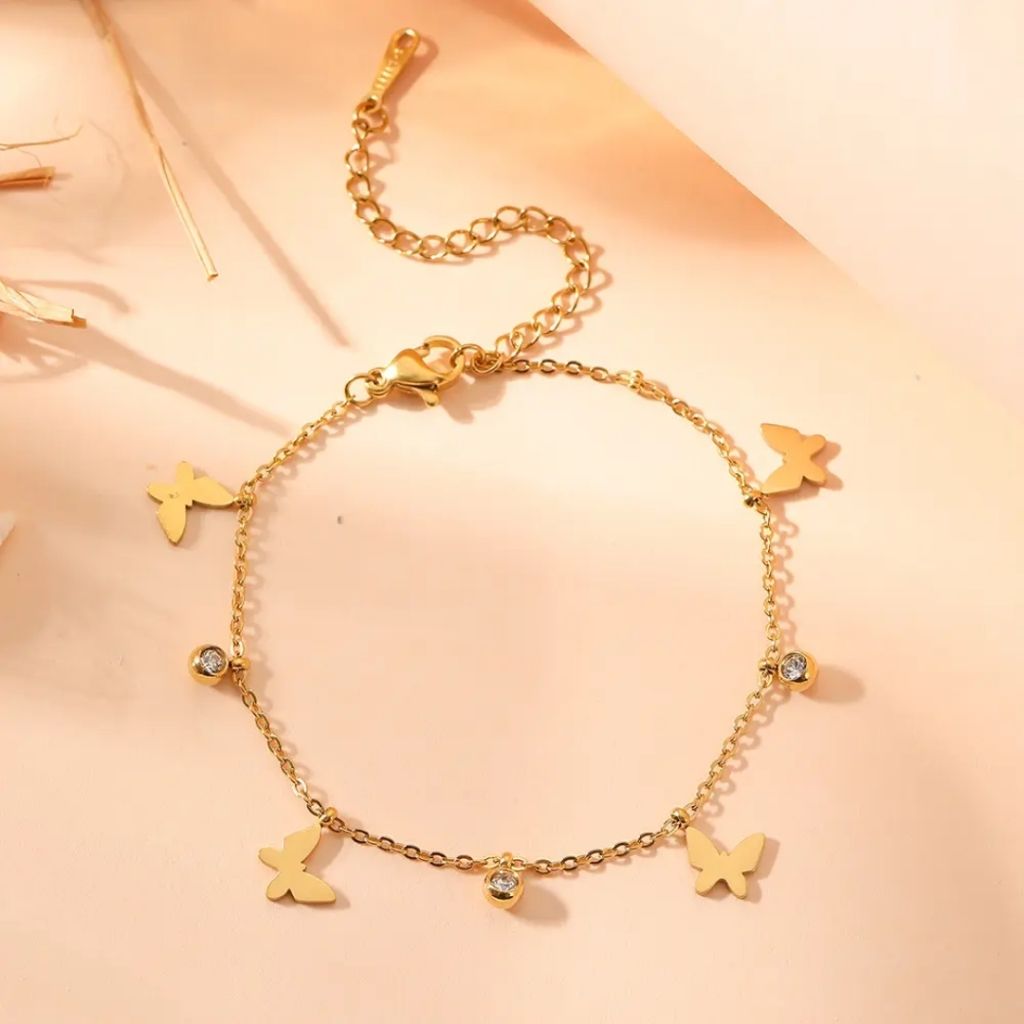 Butterfly Charm Bracelet