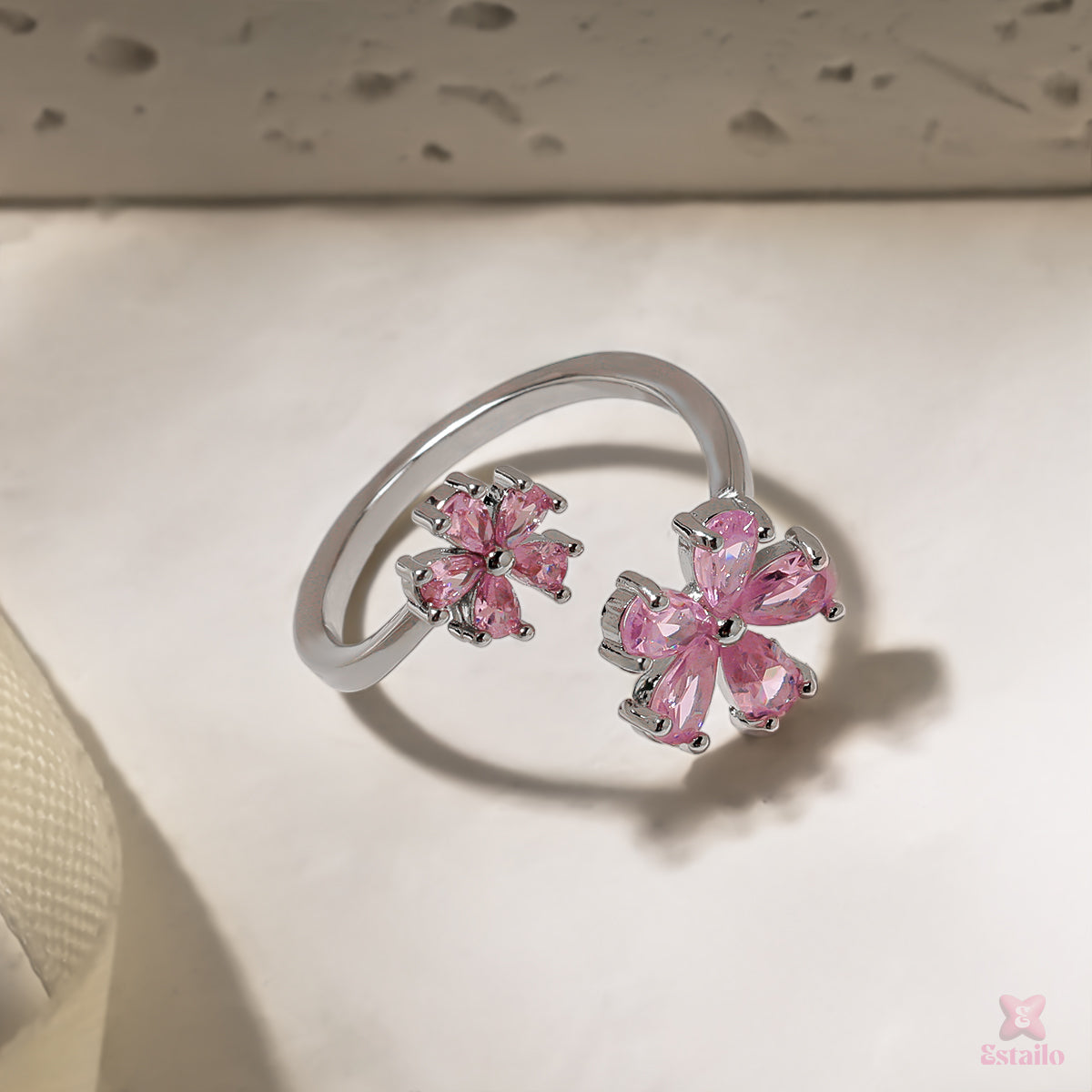 Floral Embrace Ring