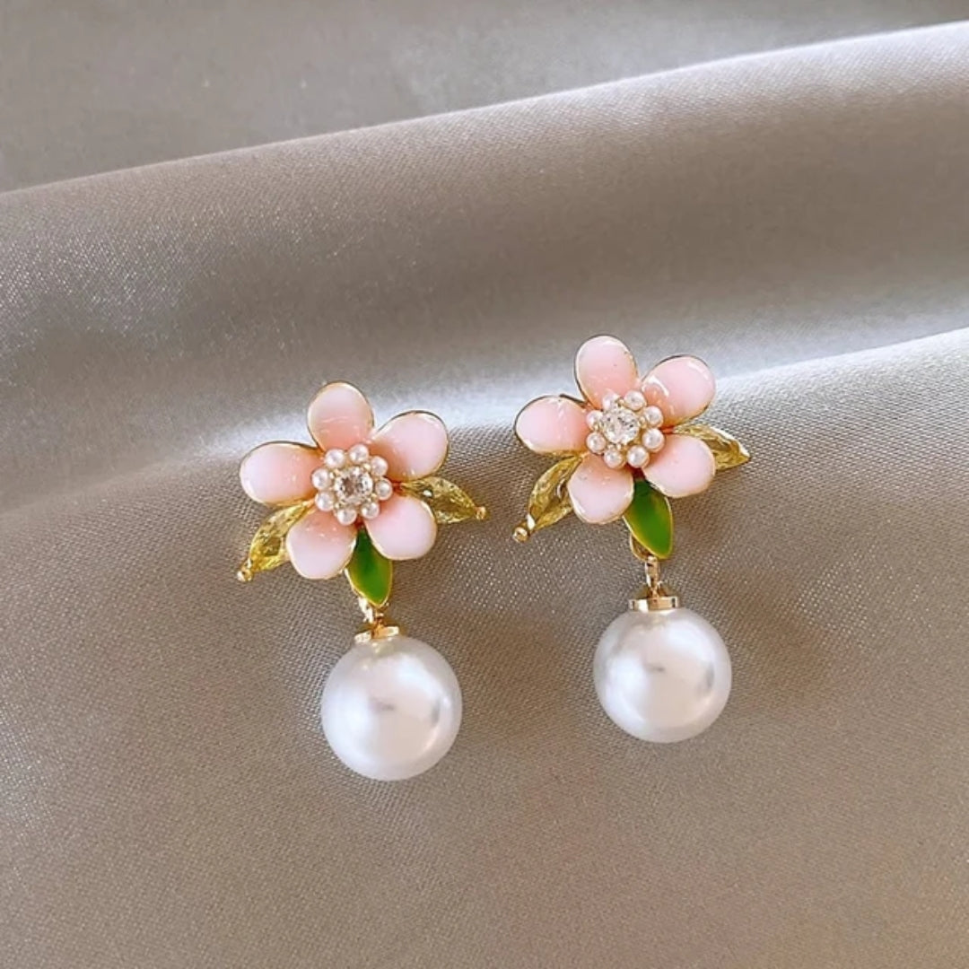 Petal & Pearl Harmony Earrings