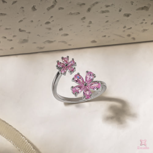 Floral Embrace Ring