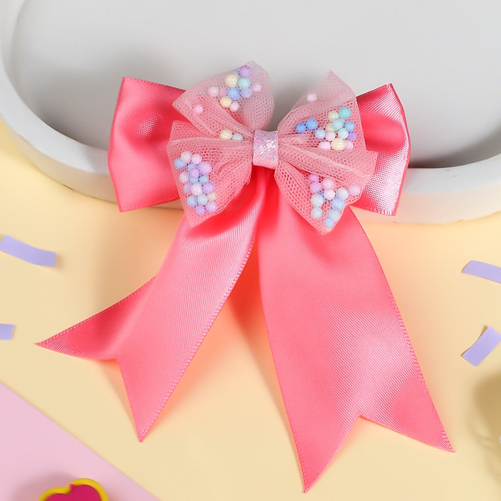 Rosette Bows Hair Accessories for Kids