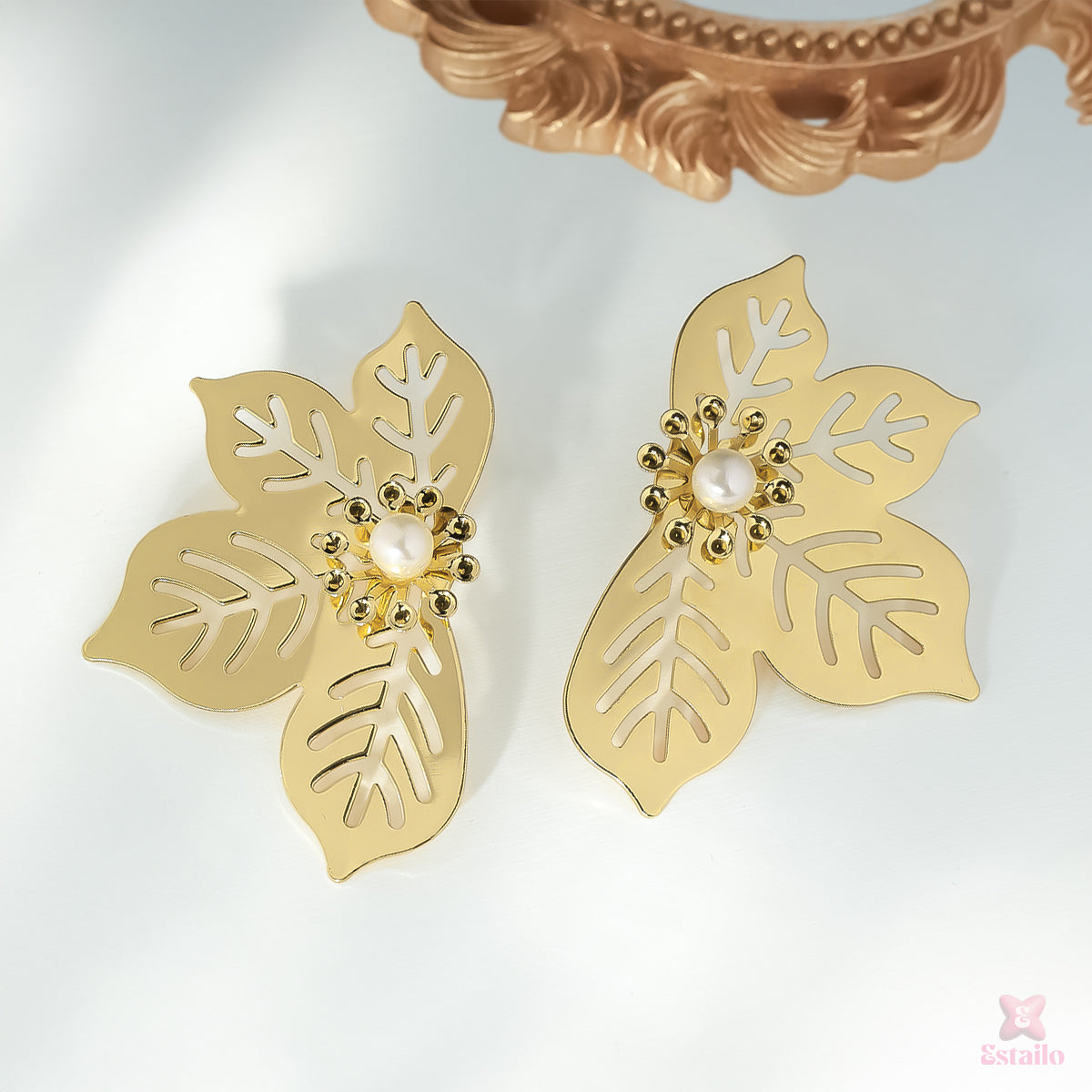 Golden Bloom Earrings