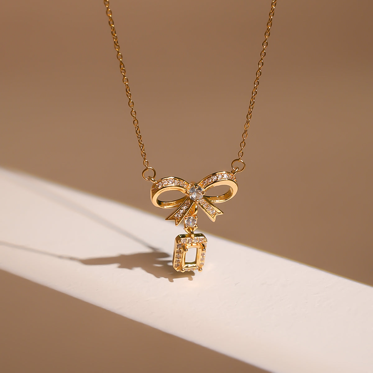 Bowy Drop Necklace