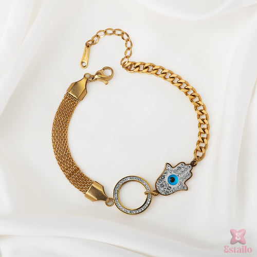 Luxe Hamsa Bracelet