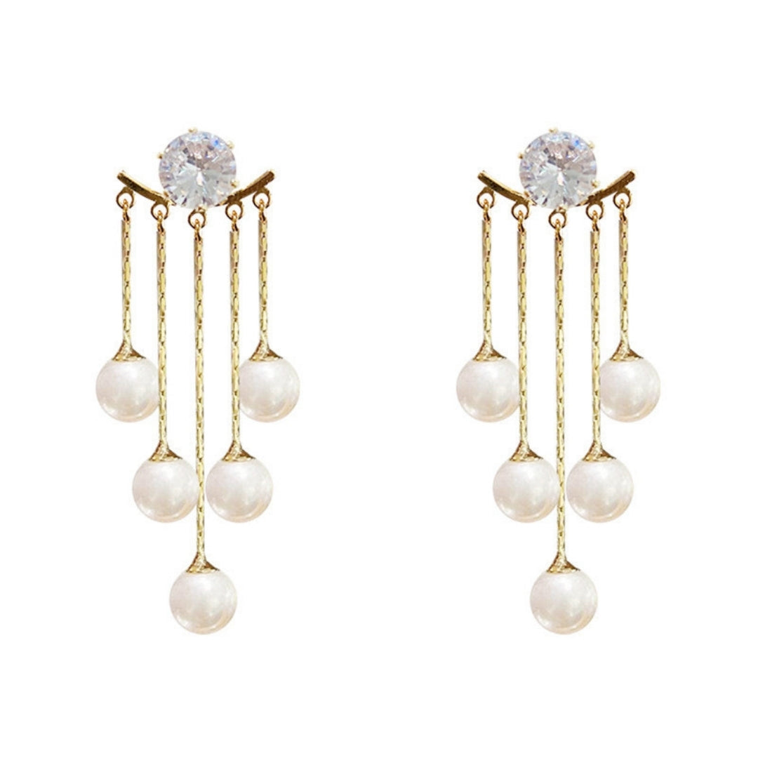 Regalia Pearl Drops Earrings