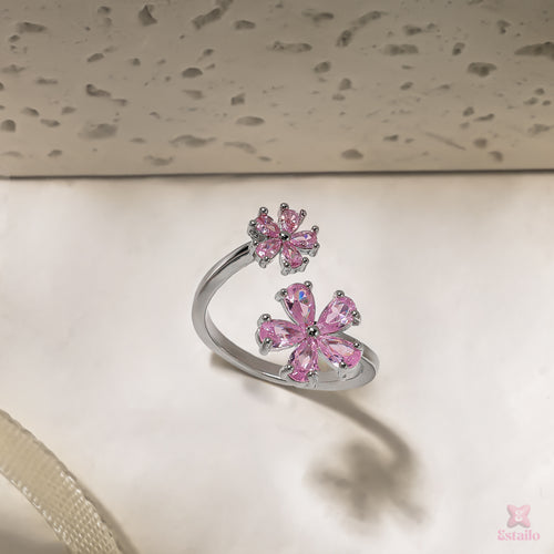 Floral Embrace Ring