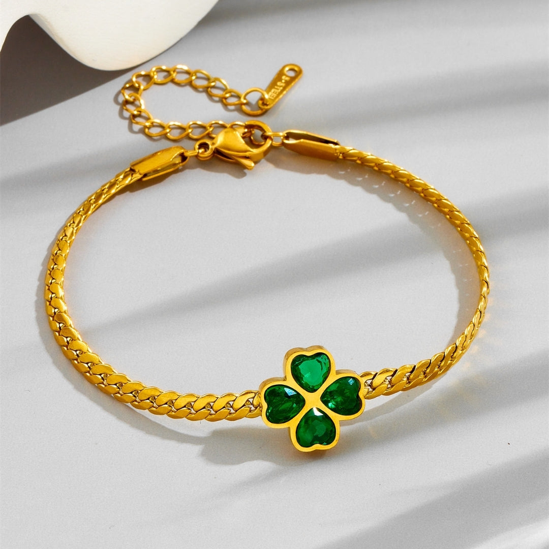 Shamrock Serenity Bracelet