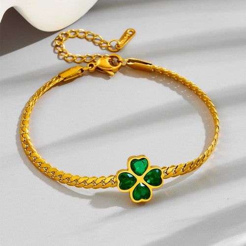 Shamrock Serenity Bracelet