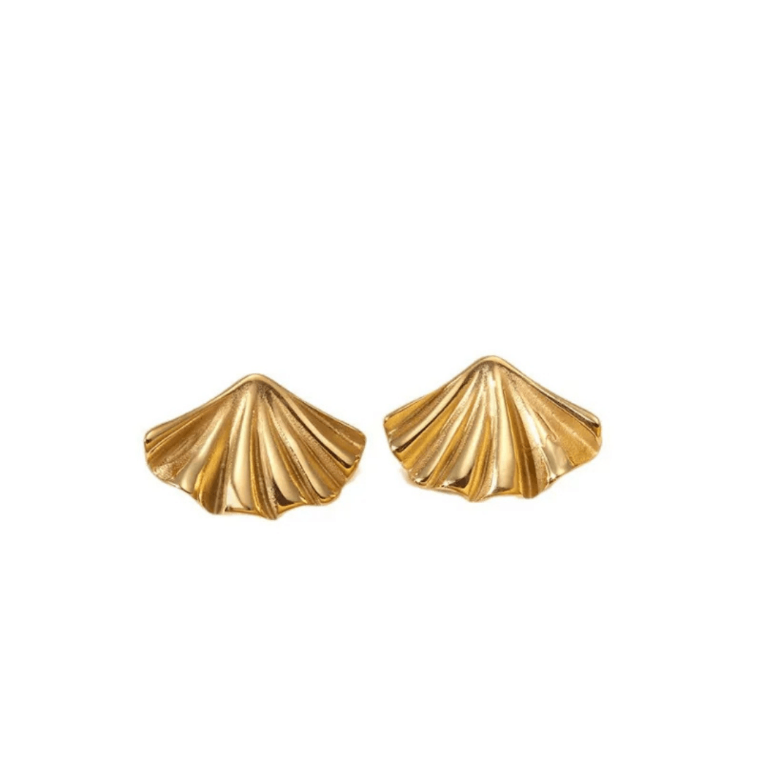 As Pretty Golden Wing Earrings