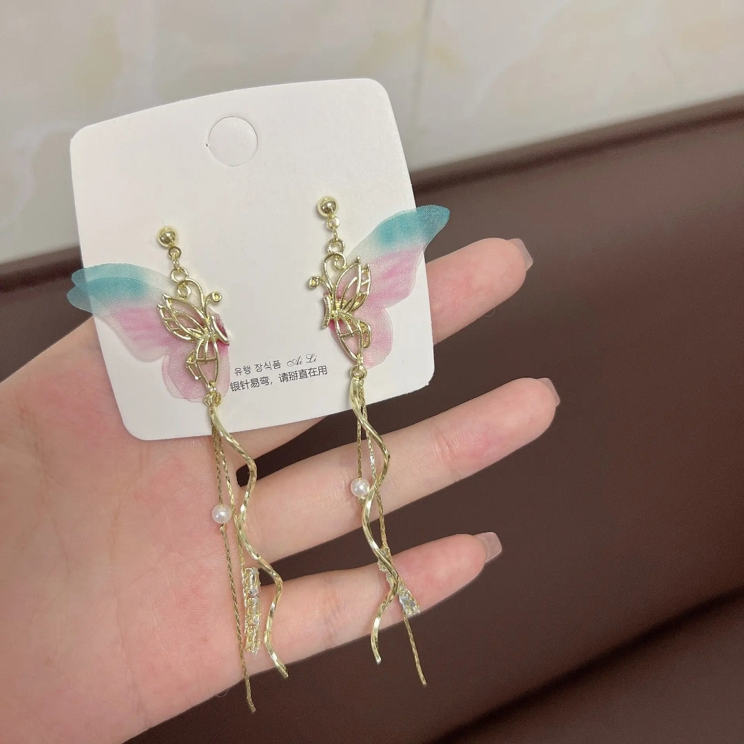 Sunset Sky Butterfly Earrings