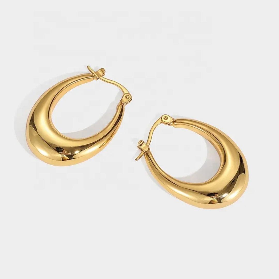 Timeless Gold Hoops Earrings