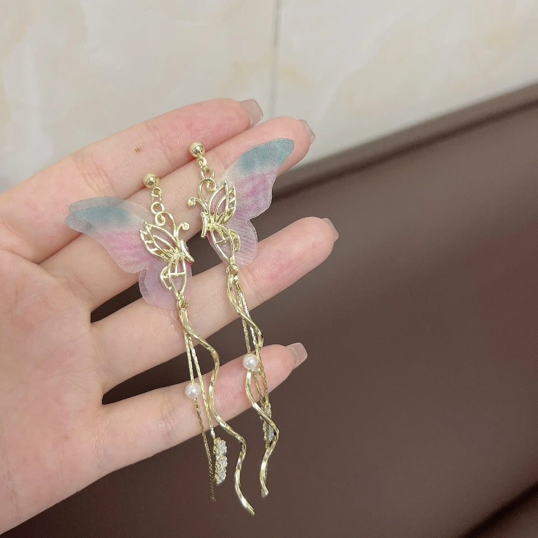 Sunset Sky Butterfly Earrings