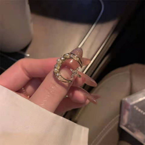 Starlight Moonbeam Ring