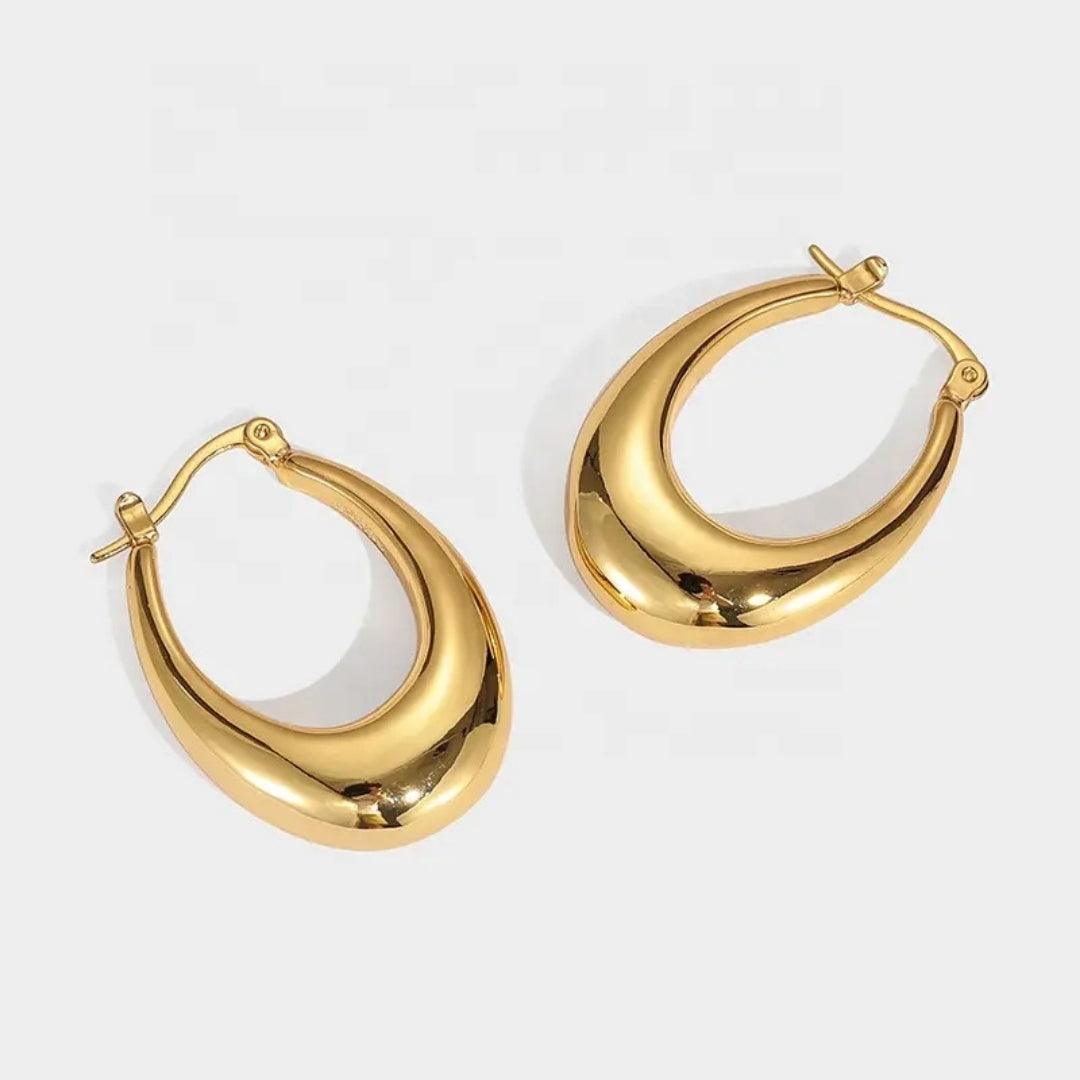 Timeless Gold Hoops Earrings