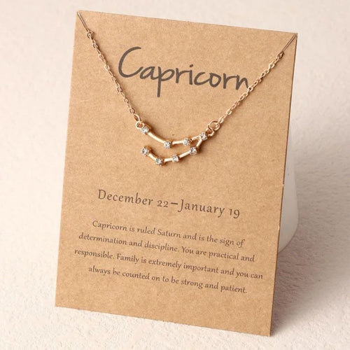 Capricorn Layered Necklace