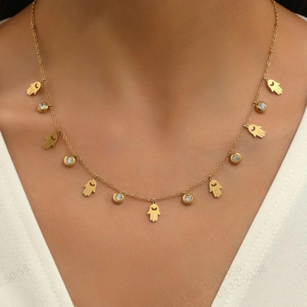 Hamsa Talisman Necklace