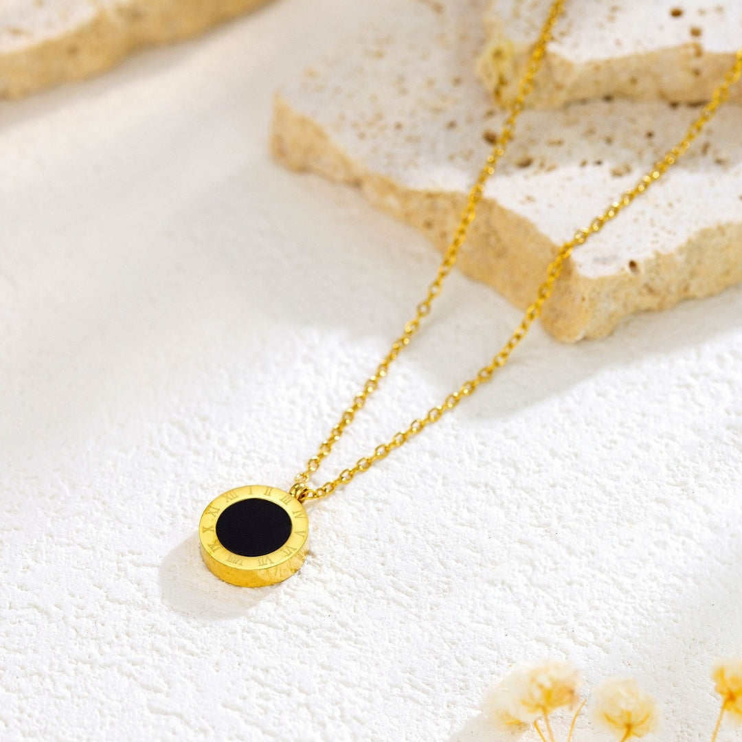 Solstice Roman Charm Necklace (Worn in 2 way)