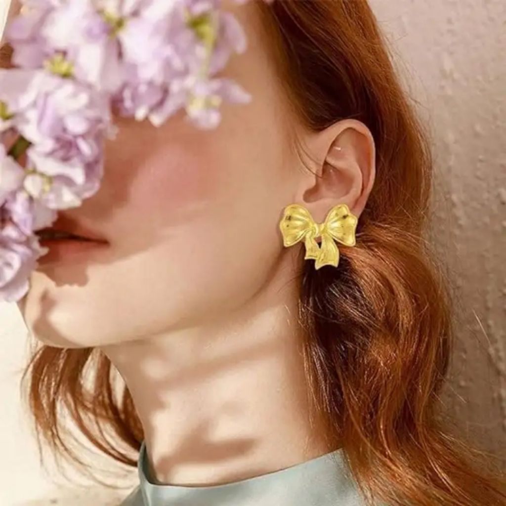 Preppy Bow Earrings
