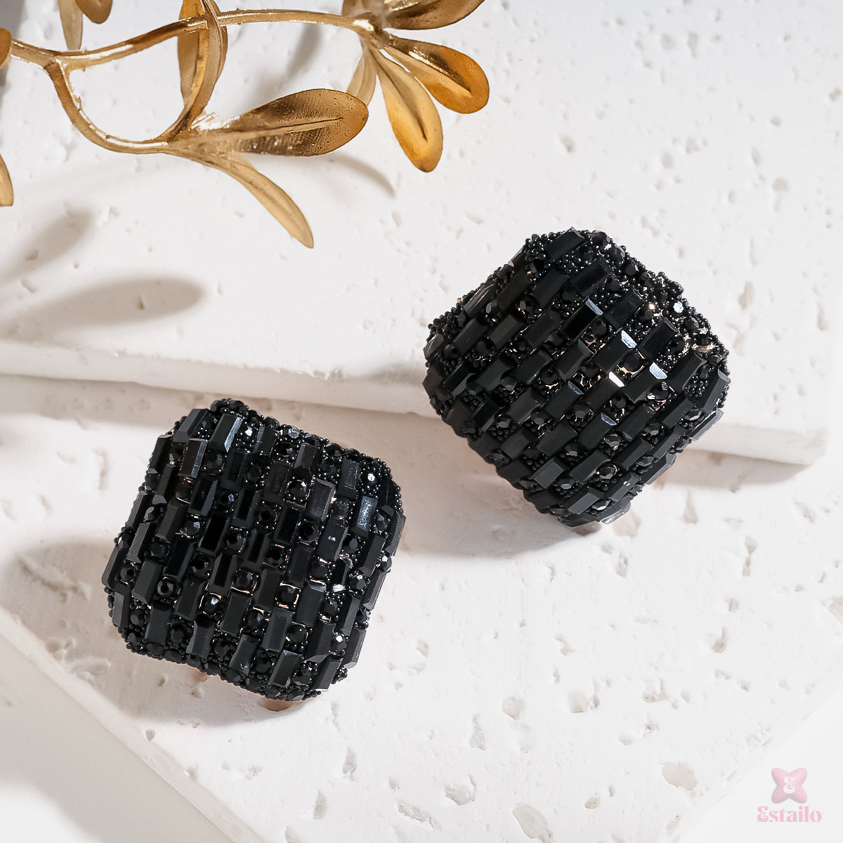 Midnight Luxe Stud Earring
