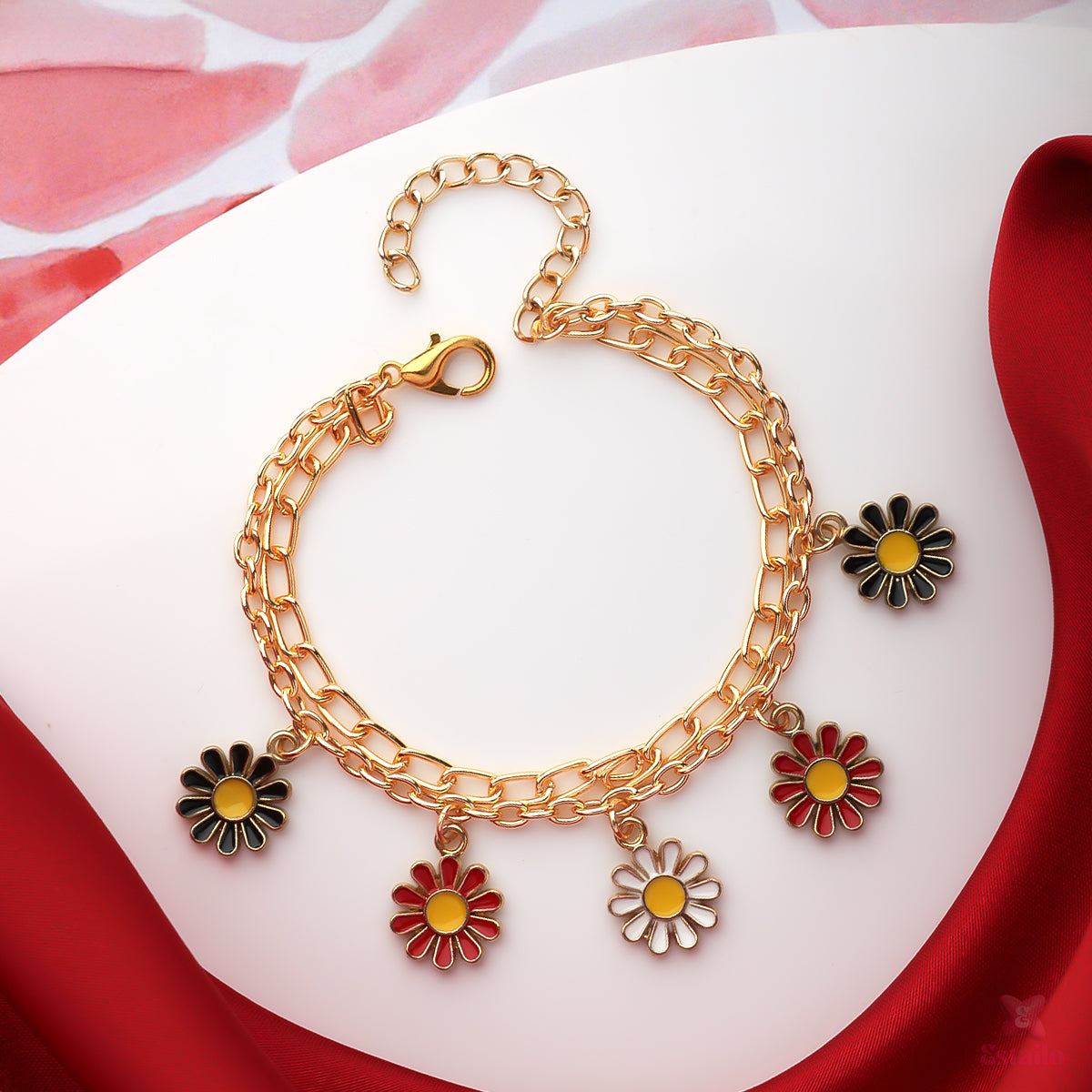 Floral Burst Bracelet