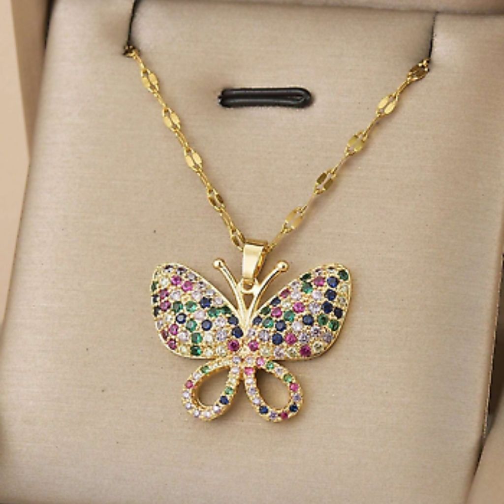 Wings of Bling Necklace
