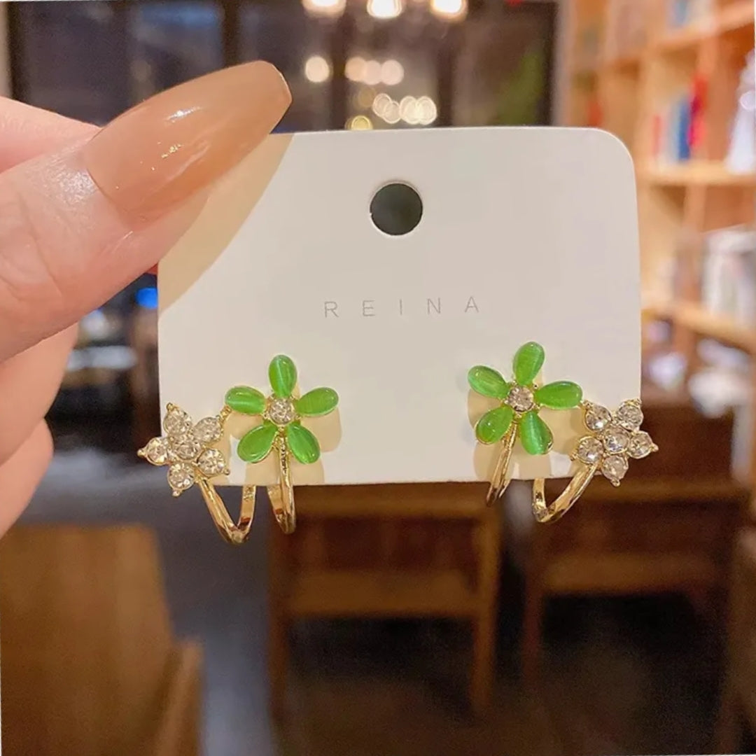 Green Enchanté Earrings