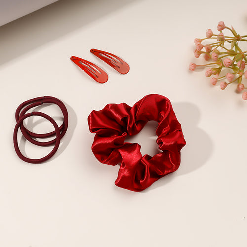 Ruby Glow  Hair Accessories Set
