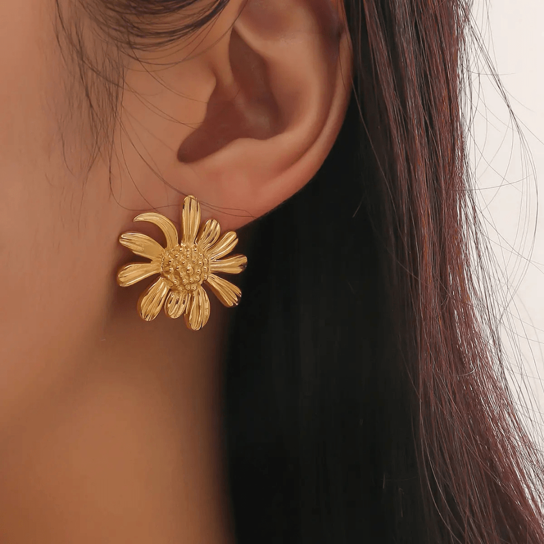 As Pretty Flower Earrings