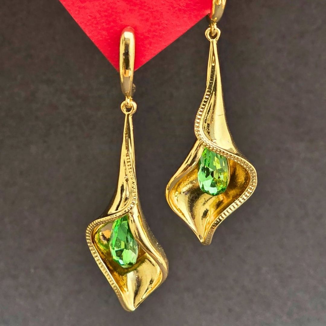 Spell Emerald Twists Earring