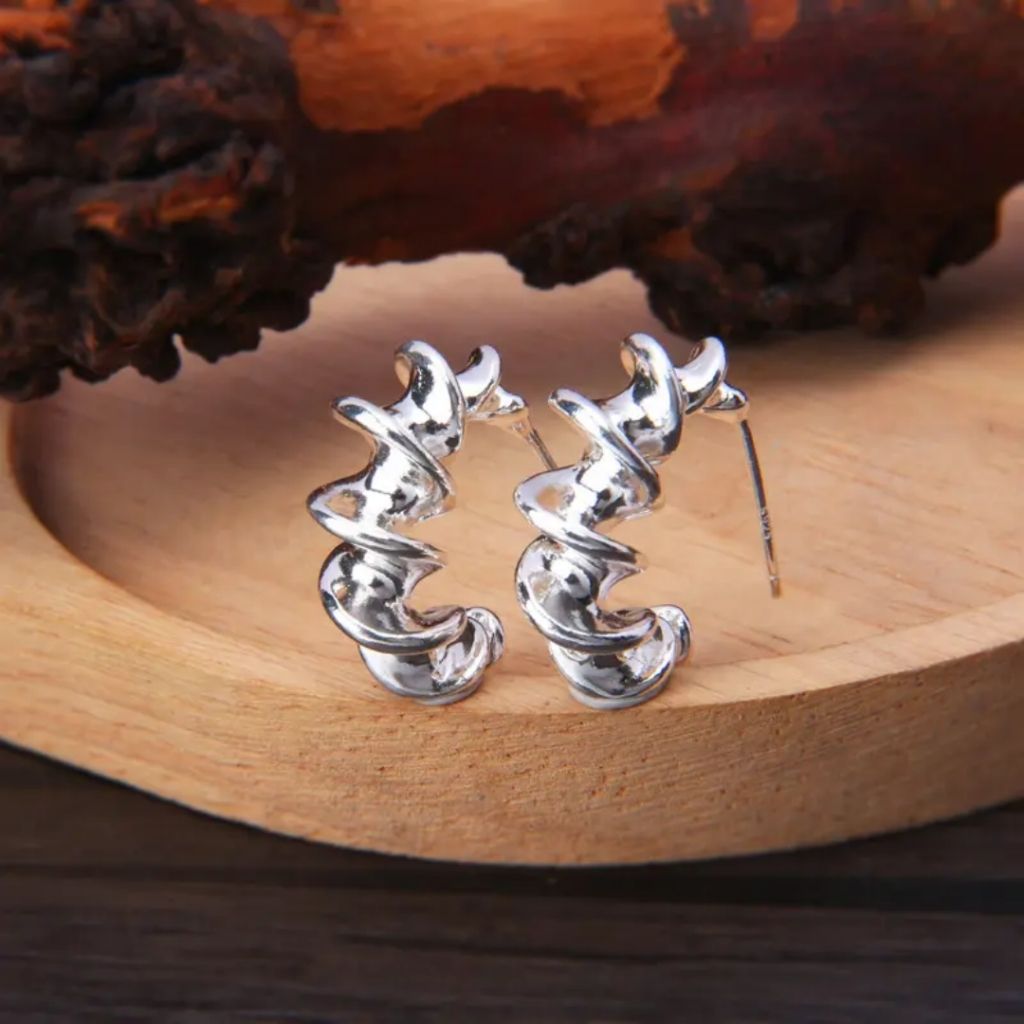 Enchanted Coil Charms Earrings
