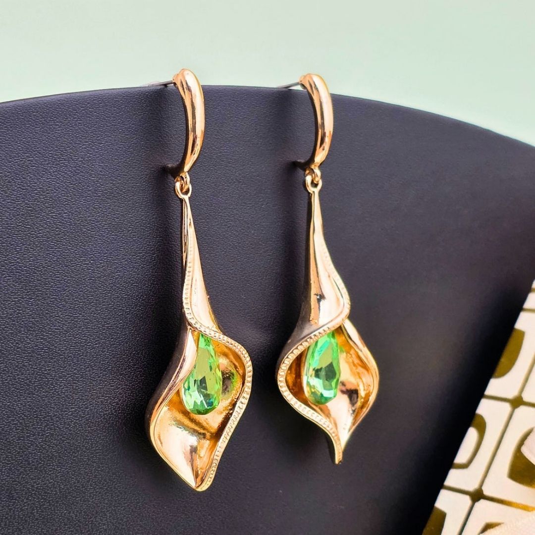 Spell Emerald Twists Earring