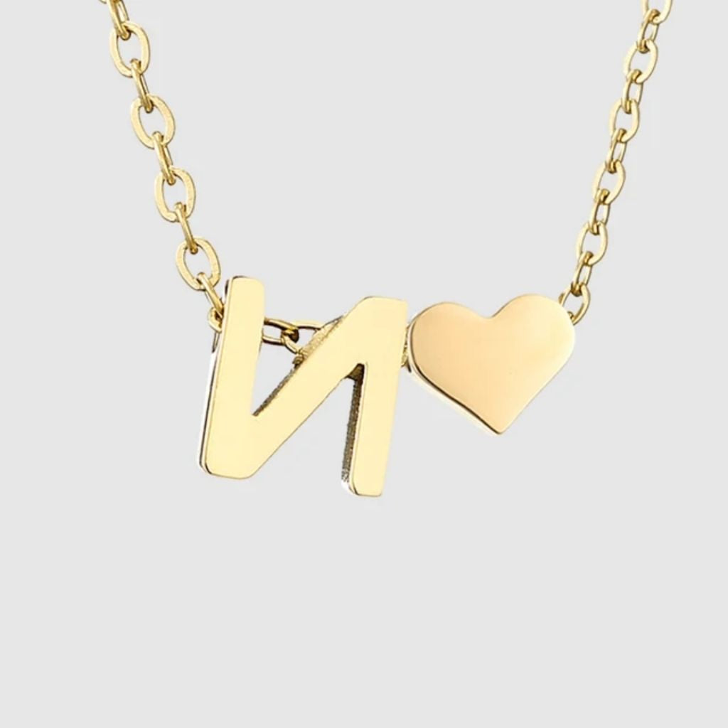 N Heart Neckpiece