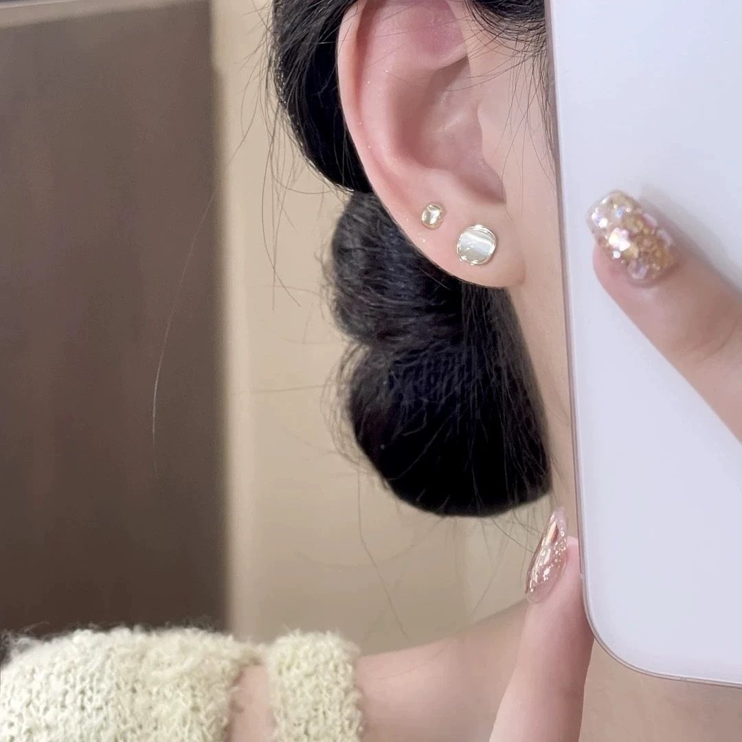 Trilogy Stacking Studs Earrings