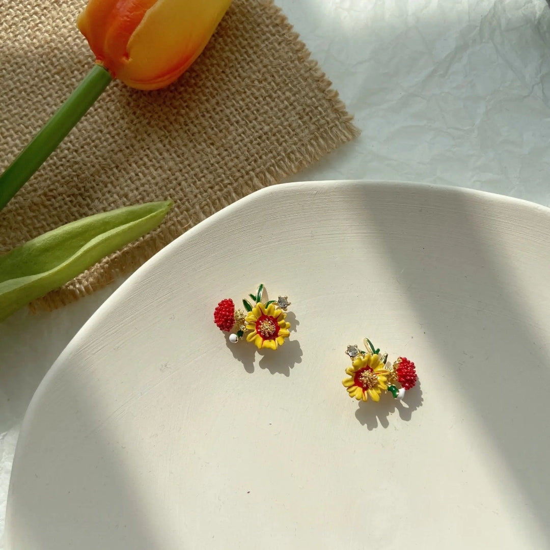 Sunshine Blossom Earrings