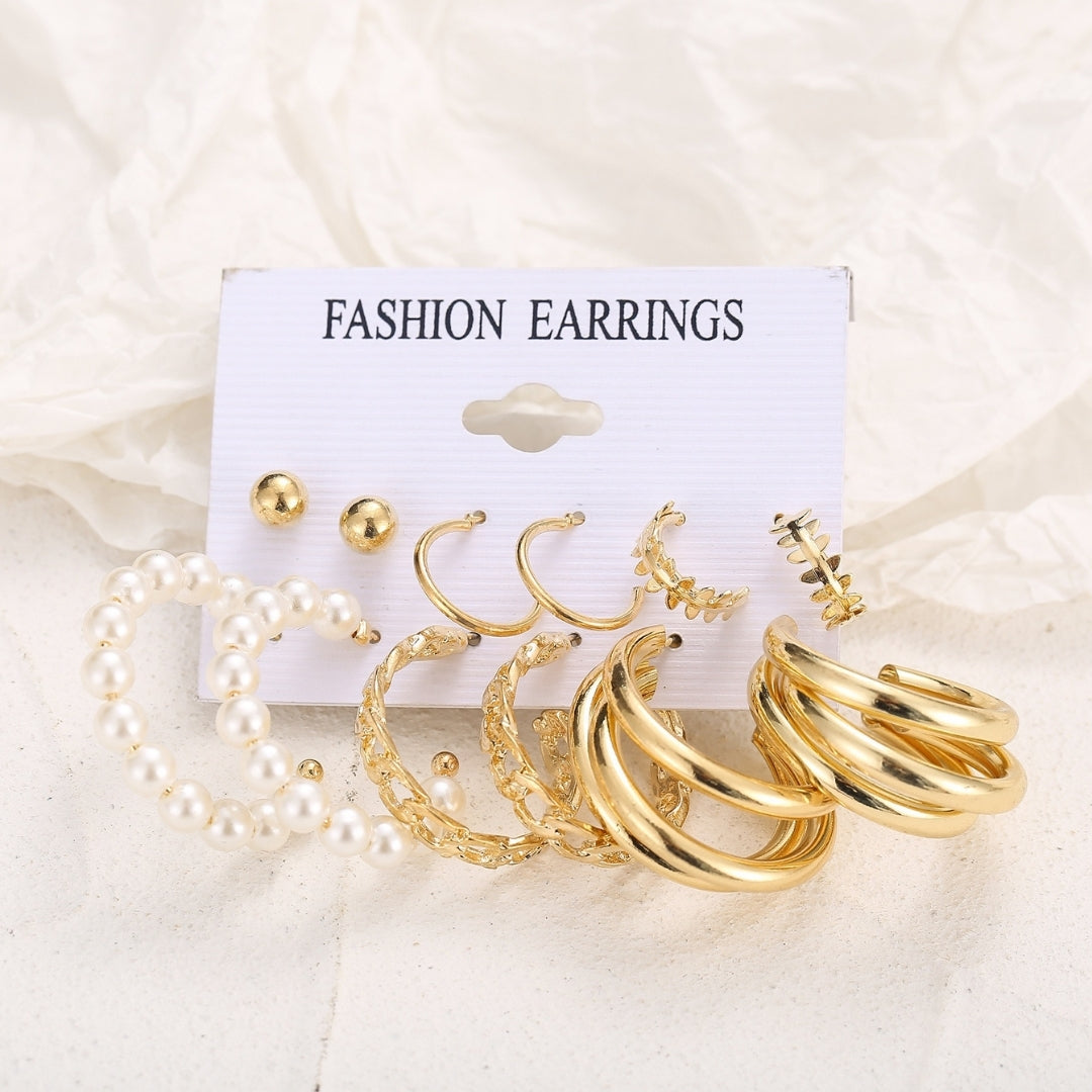 Golden Goddess Combo Earring